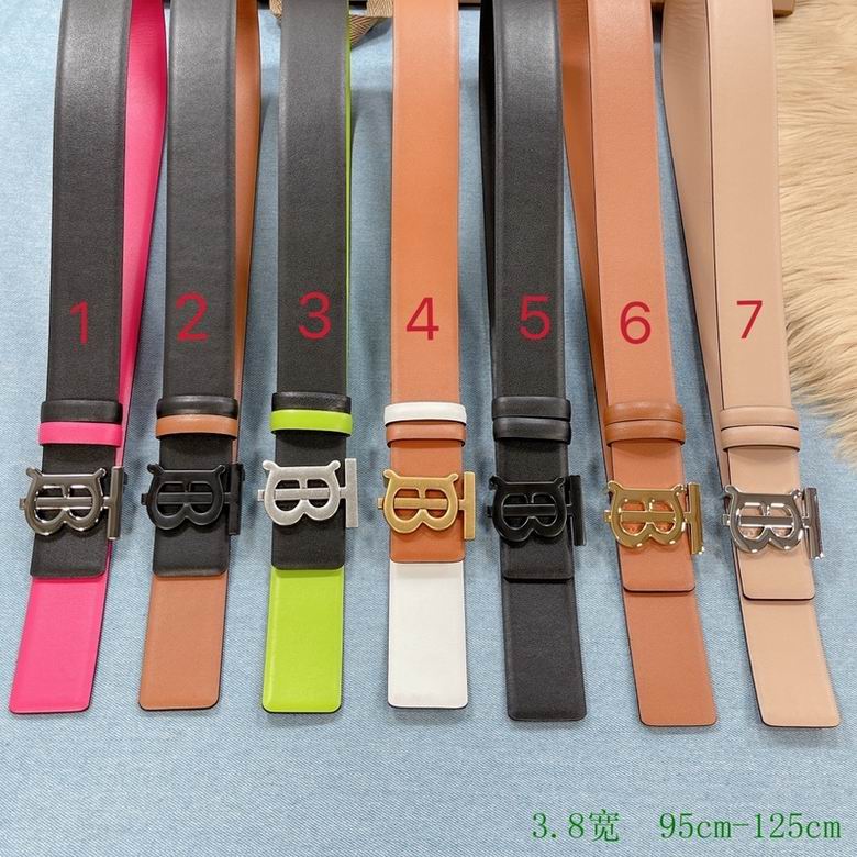 Burberry belt 38mmX95-125cm 7D12
